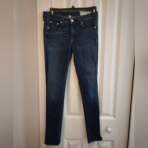 Rag & bone Dark Blue Skinny Jeans